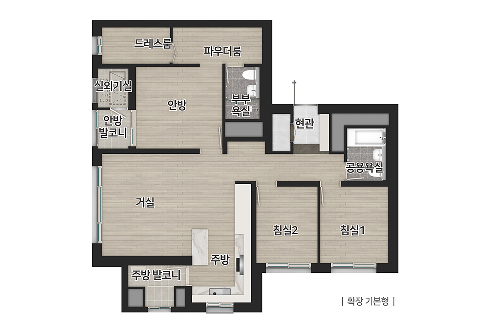 브레인시티 비스타동원 84B㎡